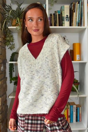 Melange Heritage Tank Oat